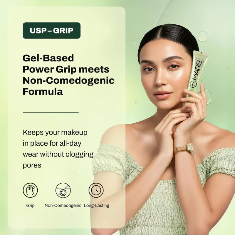 MARS All Oil Blotter Gel Compact for Poreless Effect (5gm) with Applicator | Oil Control | Mattifying Formula thumbnail 6